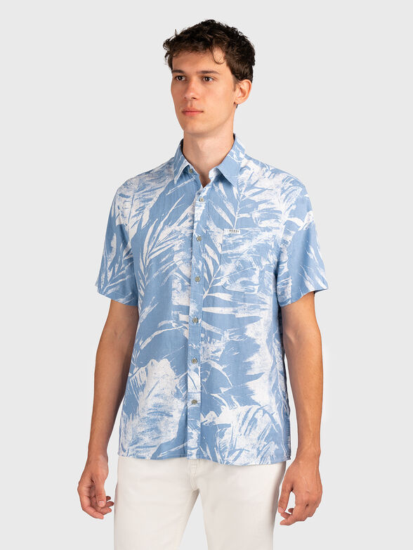 COLLIN shirt with abstract print - 1