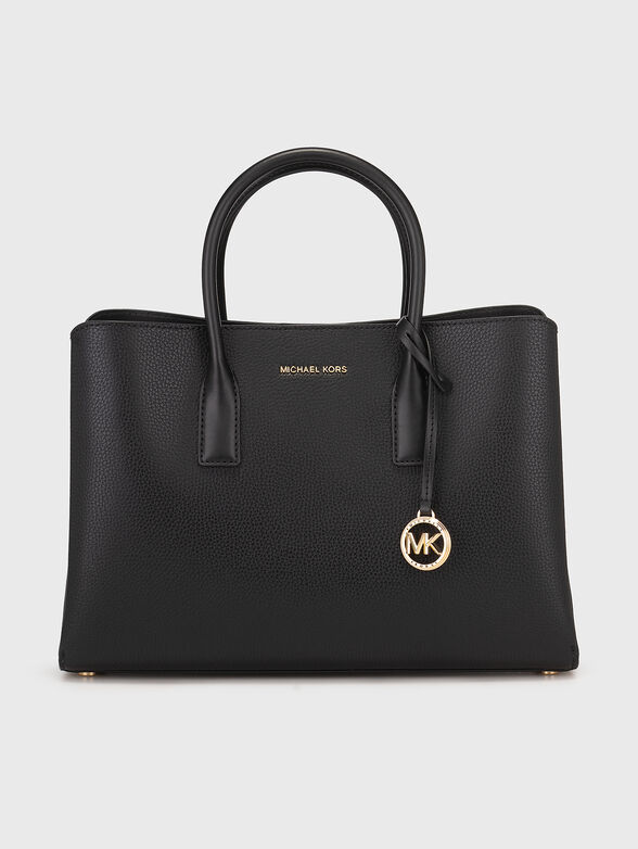 Black leather bag - 1