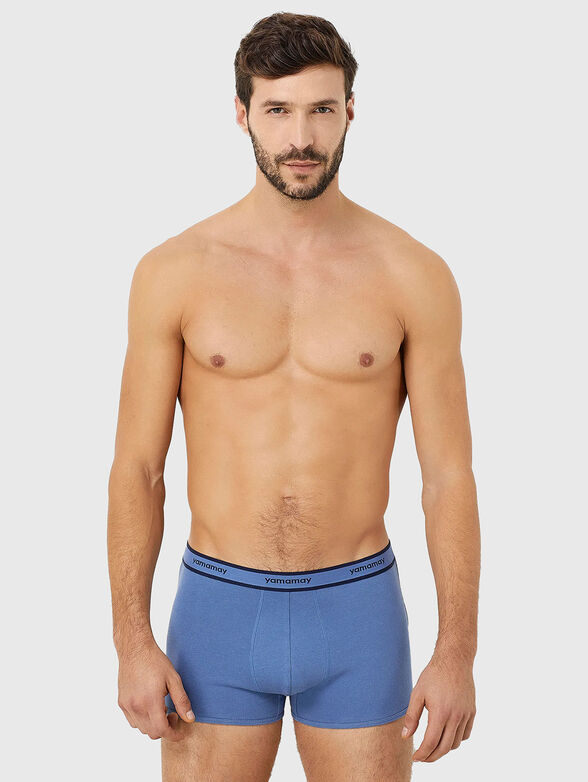 NEW FASHION COLOR cotton boxers with logo embroidery - 3