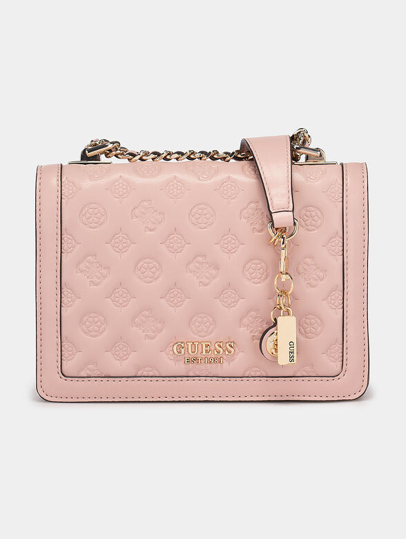 ABEY black crossbody bag with logo elements - 1