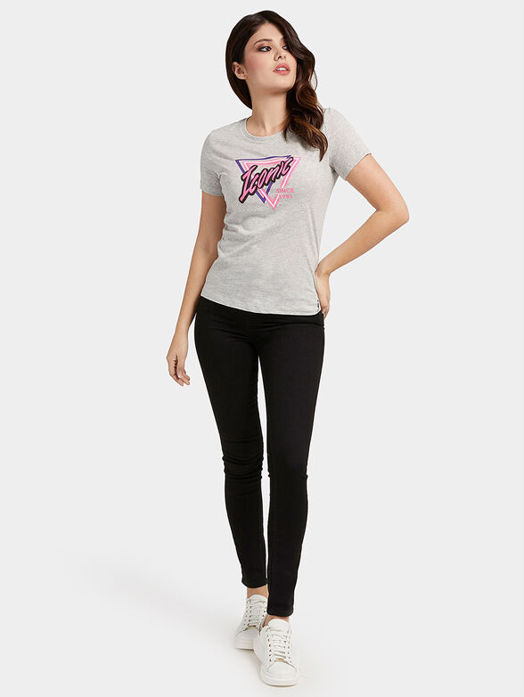 T-shirt with accent print - 2