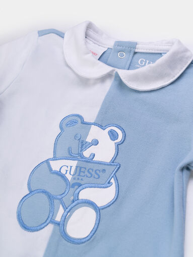 Overalls with bear appliquе - 5