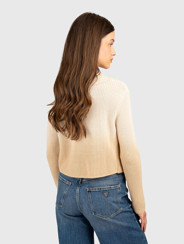 Knitted cotton cardigan - 3