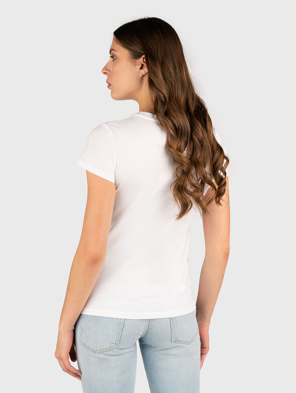 Cotton T-shirt with logo - 3