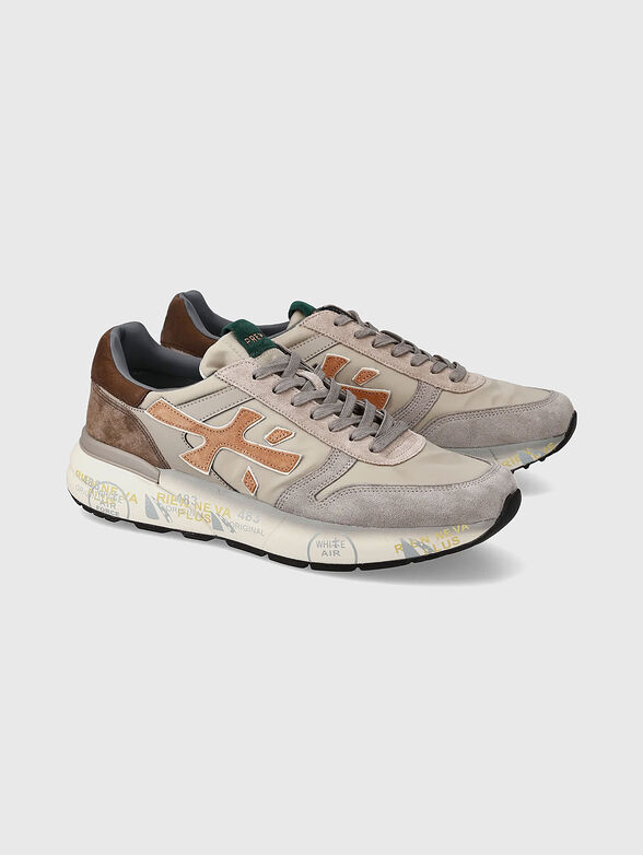 MICK suede and leather sports shoes - 2