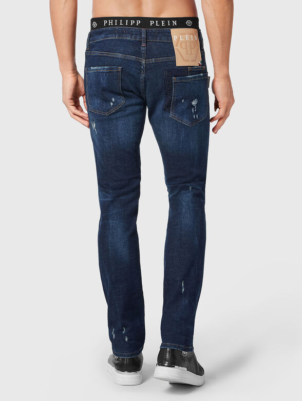Jeans with accent back pocket - 2