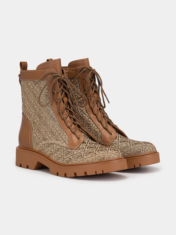 RAZIELY2 ankle boots with glamorous rhinestones - 2