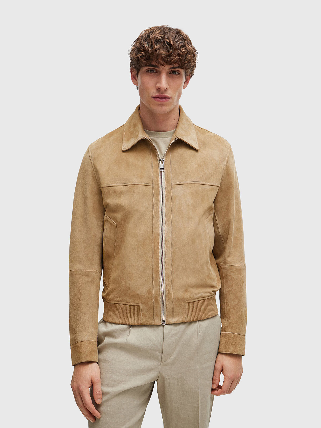 MALBANO 4 leather jacket brand BOSS Globalbrandsstore en