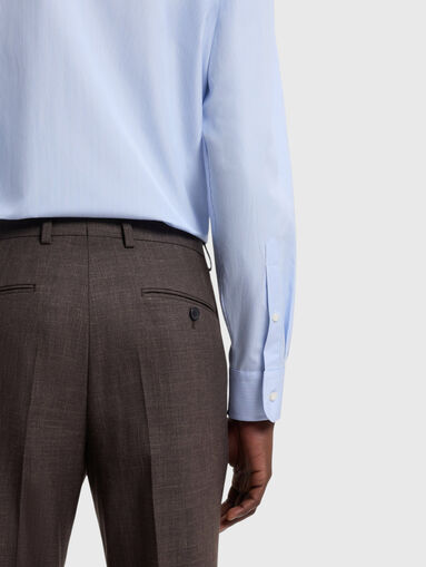 BOSS BY BECKHAM cotton shirt - 4