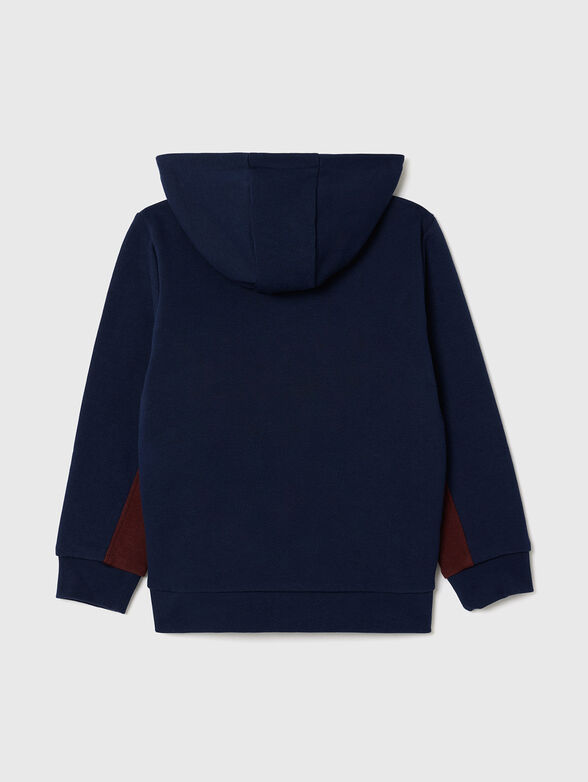 Sweatshirt with contrasting stripes - 2