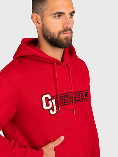 Sweatshirt with logo embroidery - 5