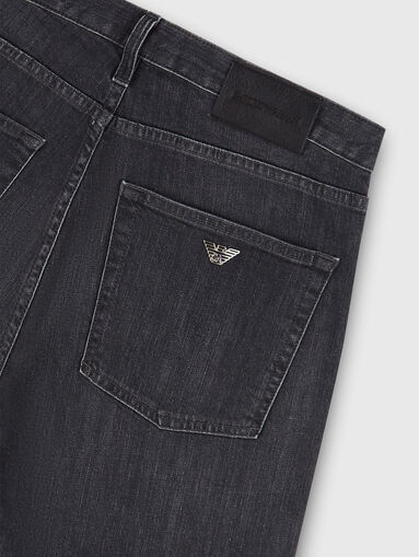 Straight jeans with washed effect - 3