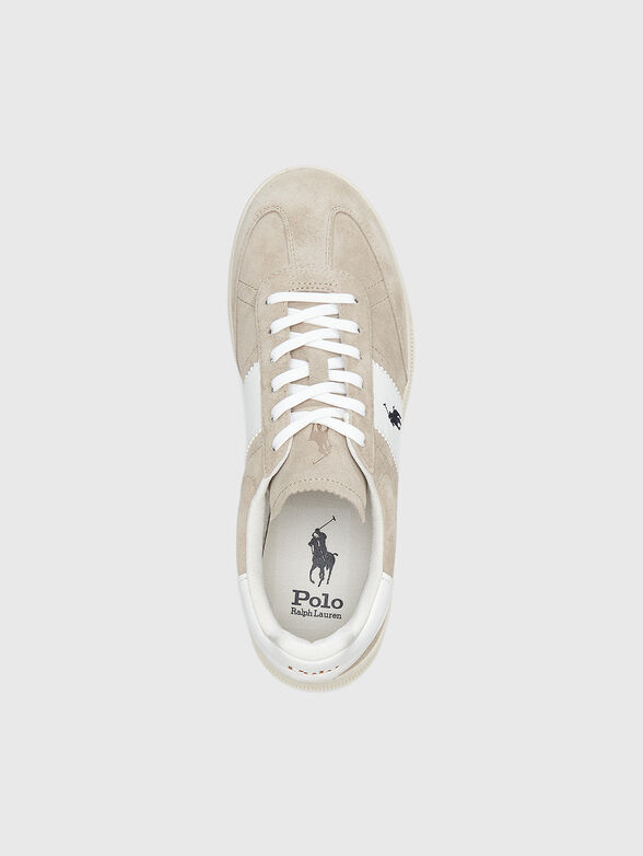 Suede sports shoes - 4