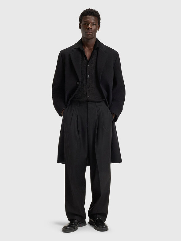 Slim fit jacquard shirt - 2