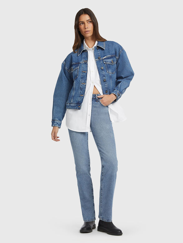 Black shirt with oval hem - 6