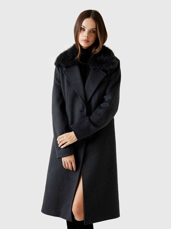 Палто KAROLE от вълнен бленд - 1