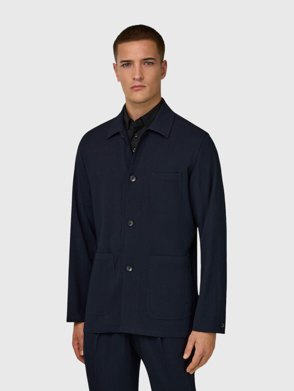 Wool blend jacket - 1