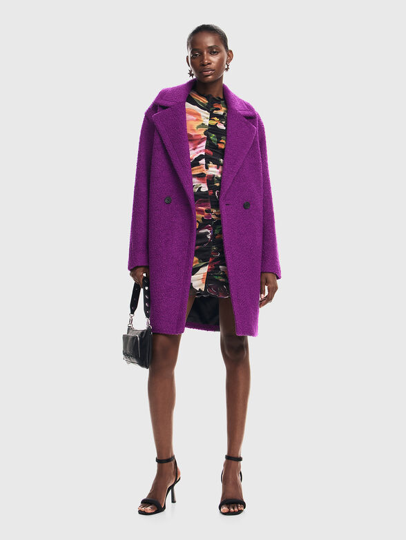 AMBERES coat with single-breasted fastening - 2