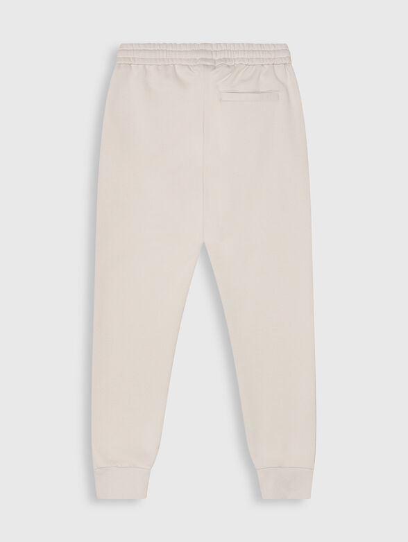 Cotton sports trousers with pockets - 2