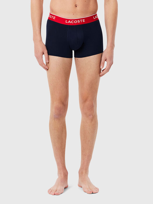 Set of three pairs of boxers with logo - 4