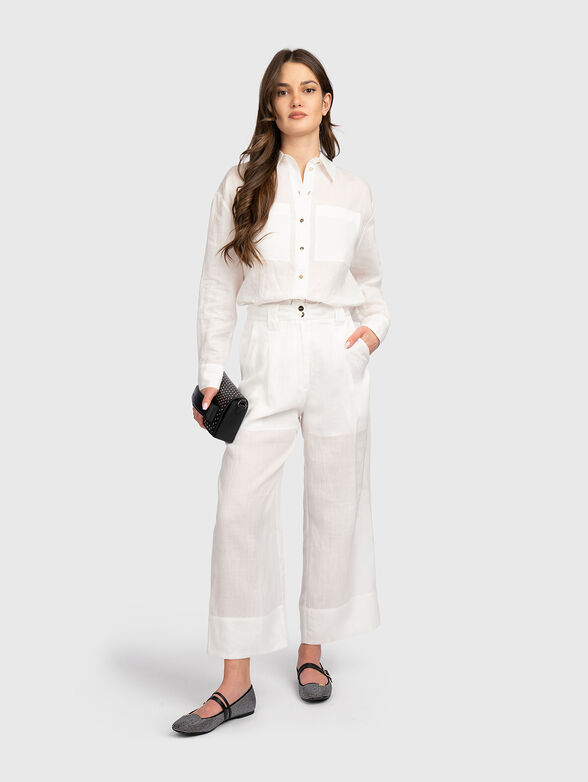 Checkered shirt with pockets - 2