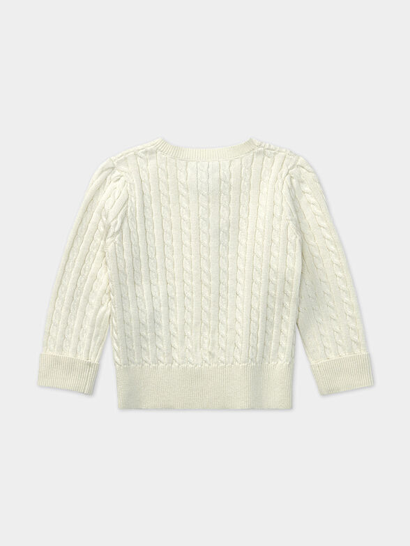 Cotton cardigan with buttons - 2