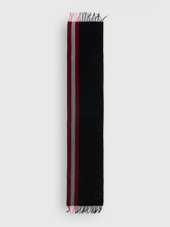 Wool scarf with logo - 2