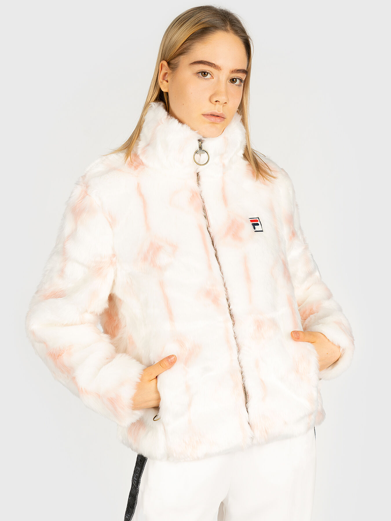 Faux fur jacket HARUTO brand FILA Globalbrandsstore en