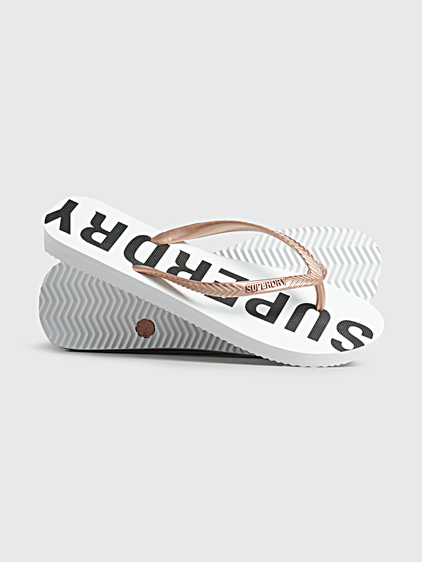 Womens superdry flip flops sale on sale