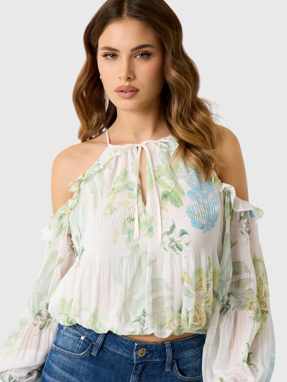 EMILY blouse with floral print - 4