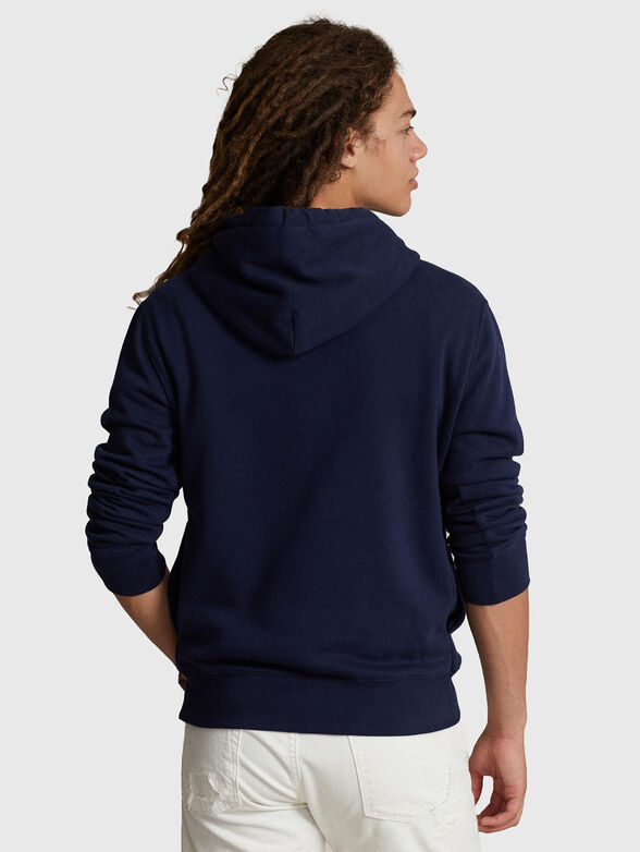 Hooded sweatshirt with Polo Bear print - 3