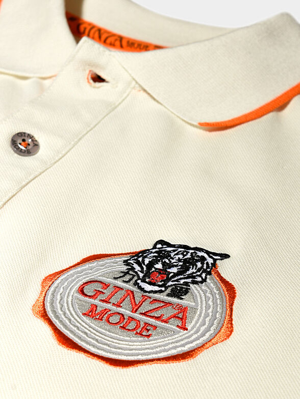 PS010 Cotton polo shirt with Japanese details - 6