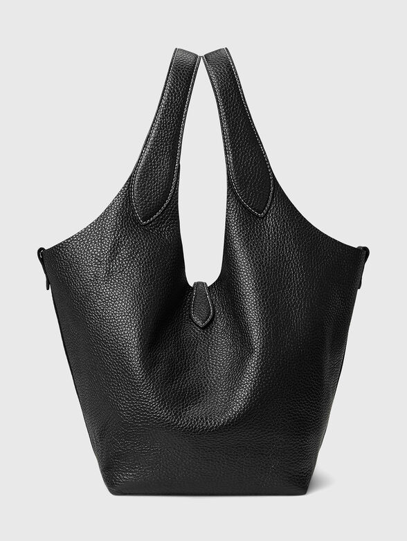 Black leather bag - 3