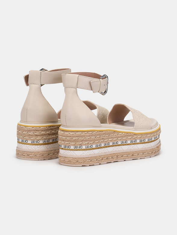 NOEMI platform sandals - 3