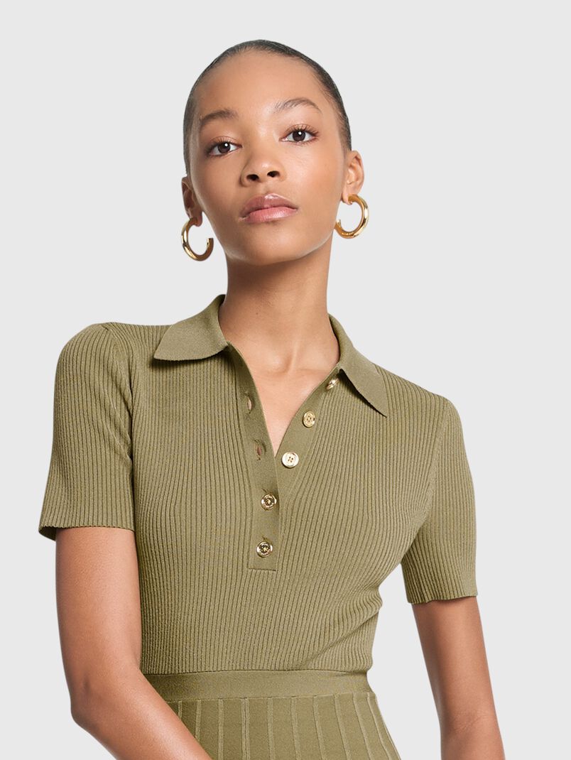 Midi dress in viscose blend - 3