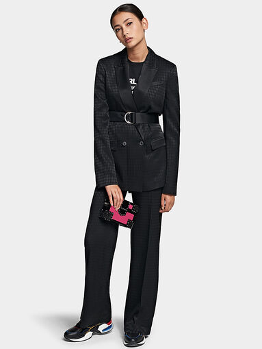 Cameo Blazer W/ Belt - 5