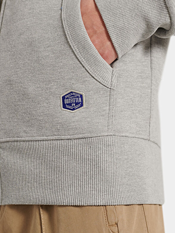 HERITAGE MOUNTAIN grey sweatshirt - 3