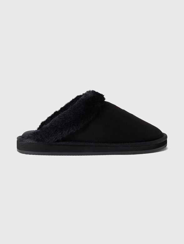 POLO BEAR Black slippers - 1
