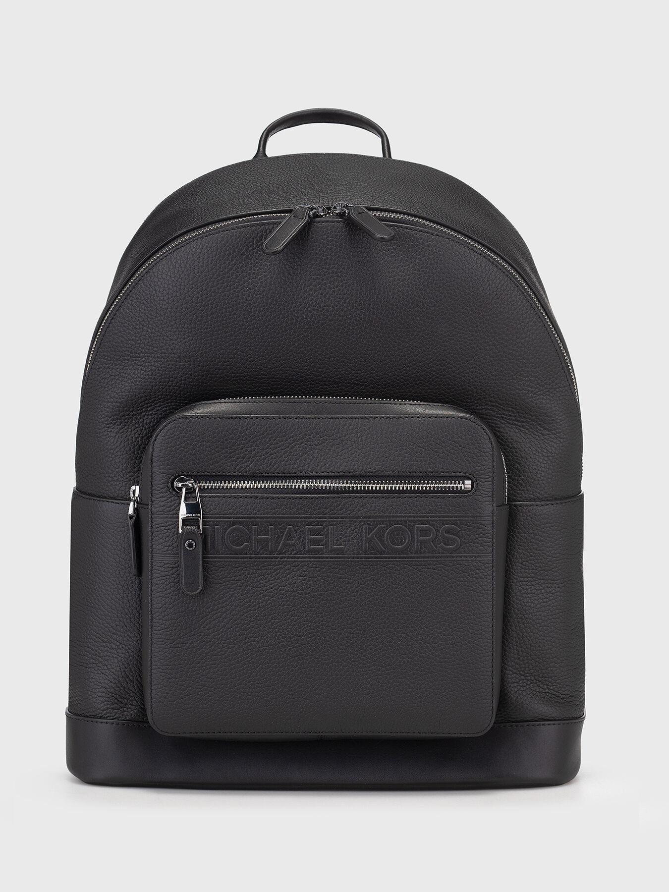 Michael kors black and white backpack top