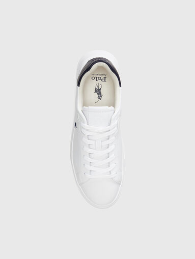 White leather sneakers - 5