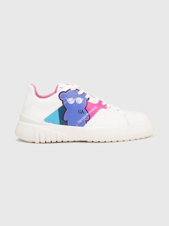 Leather sports shoes - 1
