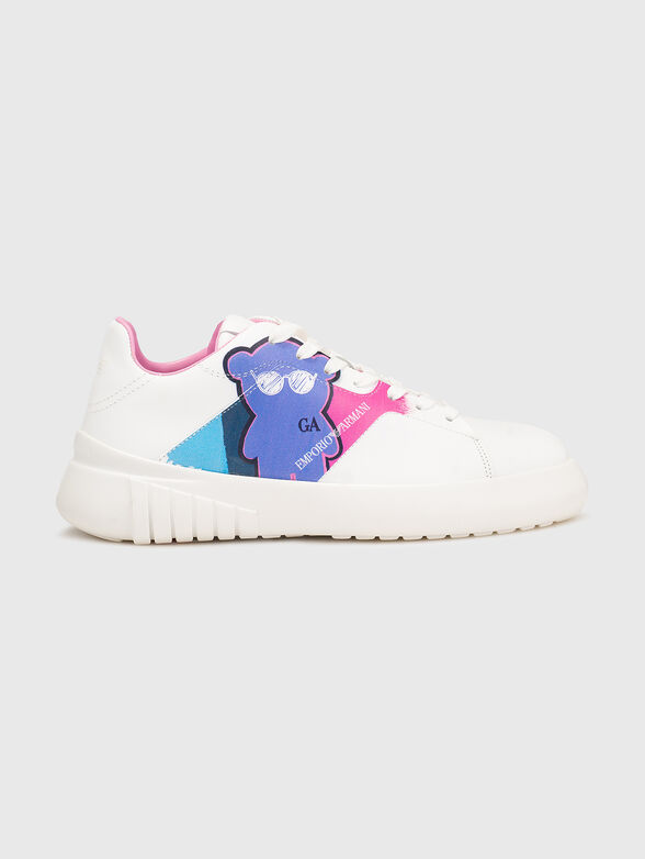 Leather sports shoes - 1