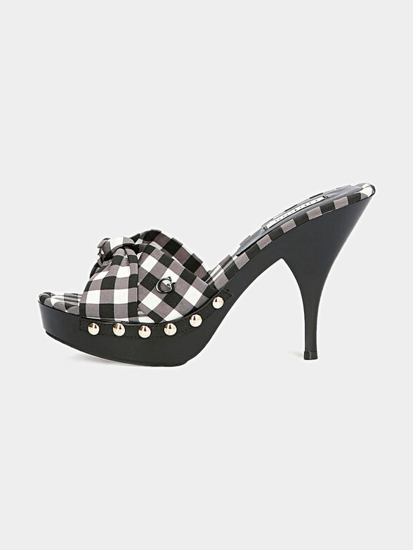 TAILA Sandal with check print - 1