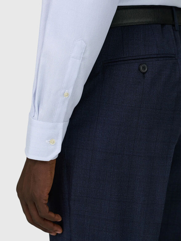 Light blue cotton shirt - 4