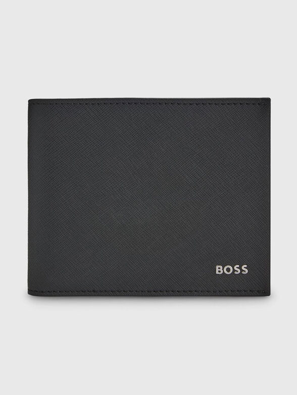 Eco-leather wallet with logo - 1