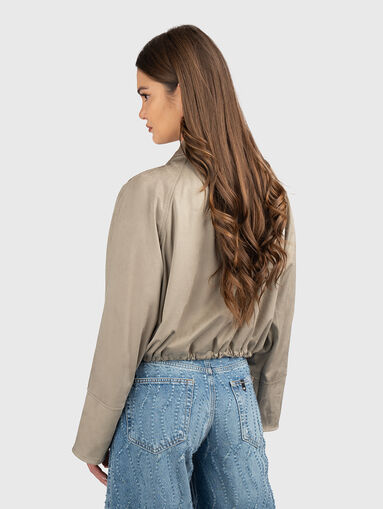 Bomber jacket with ties - 3