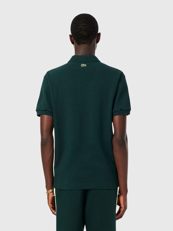 Cotton polo shirt with 3D logo brand - 2