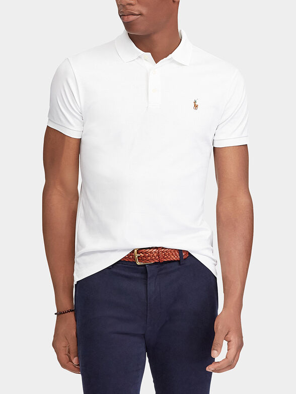 White cotton Polo shirt - 1