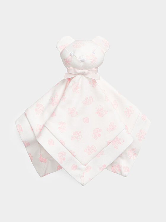Одеяло-играчка в розов цвят - 1