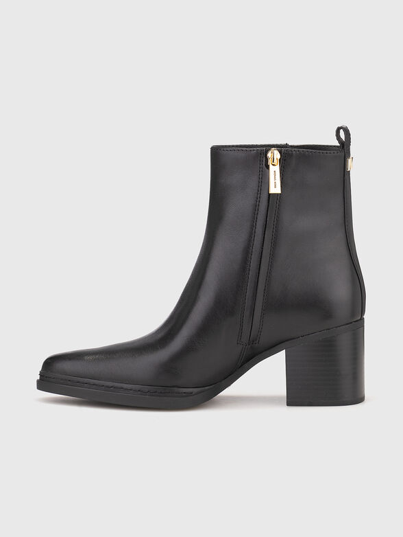Leather heeled boots - 4